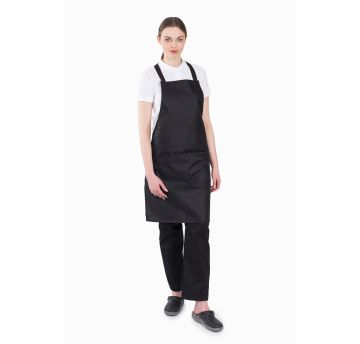 Waterproof apron, multicolor, Black