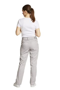 Unisex pants, grey and white