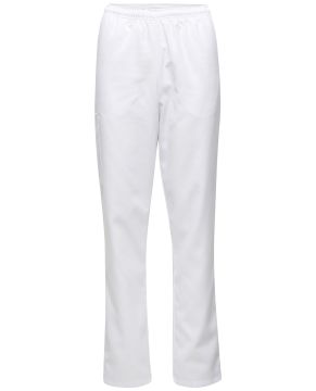 Unisex jogging pants, white and grey 