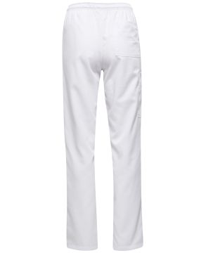 Unisex jogging pants, white and grey 