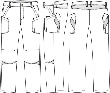 Men's functional pants